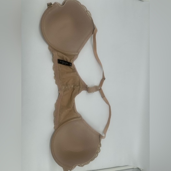 Natori Nude Front Clasp Racerback lacy bra 34DDD - Picture 6 of 14